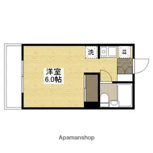 ベルパトリエ己斐中【2階】の間取り