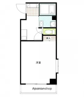 福地産業西十日市ビル【6階】の間取り