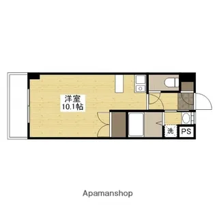 福地産業西十日市ビル【2階】の間取り