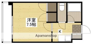 FKビル【5階】の間取り