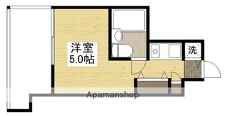 朝日プラザアムネット天満町【2階】の間取り