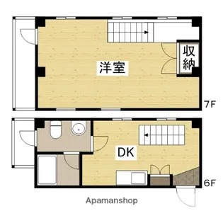 パークリッジMN【6階】の間取り