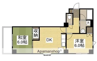 第2井原コーポ【3階】の間取り