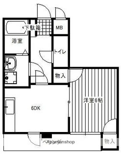 ヴィラ旭【3階】の間取り