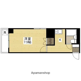 奥田マンション【3階】の間取り