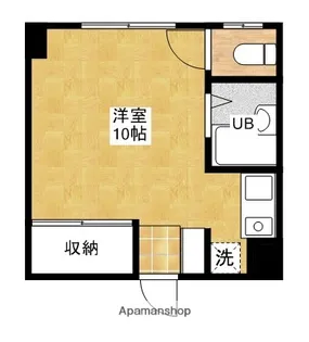 第2モリタビル【3階】の間取り