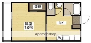 シトラス比治山本町【4階】の間取り