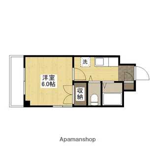 第10片山ビル【2階】の間取り