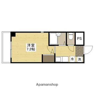 フォレスト中央【1階】の間取り