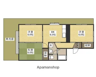 クレスト古江【1階】の間取り