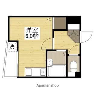中央二反田ビル【3階】の間取り