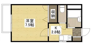 アーバンハウス都【2階】の間取り