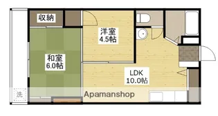 内藤ビル【4階】の間取り
