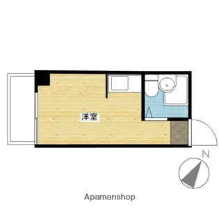 山下ビル【7階】の間取り