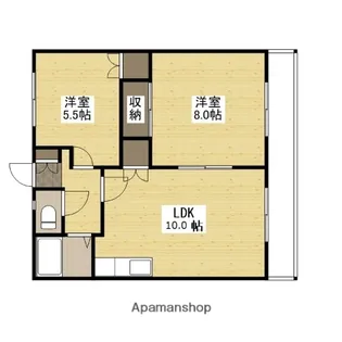 マスダハイム【2階】の間取り
