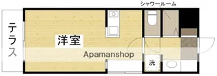 ディライト楽々園【1階】の間取り