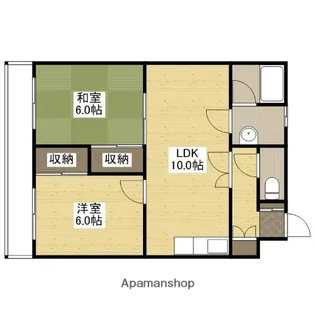 ソフィアコート東原弐番館【3階】の間取り