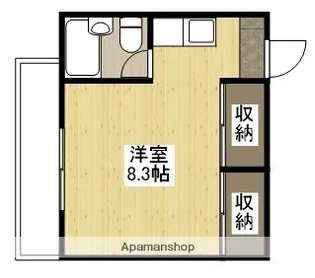 田川ビル【3階】の間取り