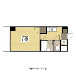 フルールナカガワ3【2階】の間取り