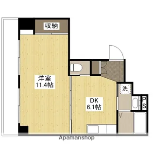 PLACE十日市【2階】の間取り