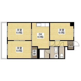 新中広ビル【4階】の間取り