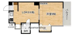 ソラーナ草津新町【3階】の間取り