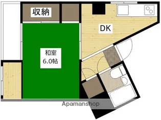 宮田ビル【4階】の間取り