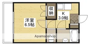 新庄リバービル【3階】の間取り