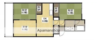 3DKの間取り画像