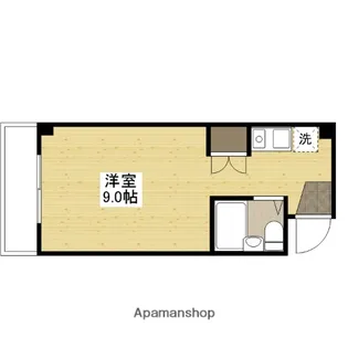 クリエーション中広【3階】の間取り