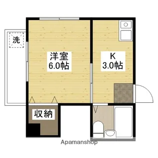SKビル1【2階】の間取り