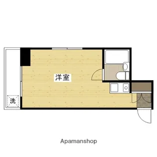 ジューヌボワ【4階】の間取り