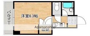 エステート24東雲【3階】の間取り