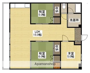 山口ビル【2階】の間取り