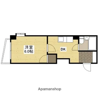 フローレンス尾前【1階】の間取り
