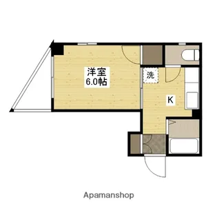 長森ビル【4階】の間取り