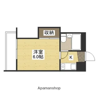 ライブコープ大州【3階】の間取り