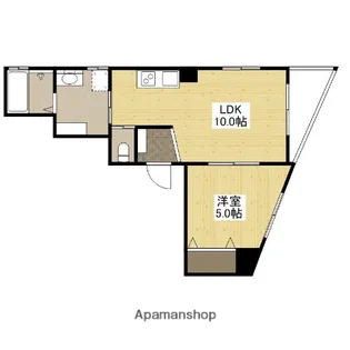 アイビースクエア寺町【8階】の間取り