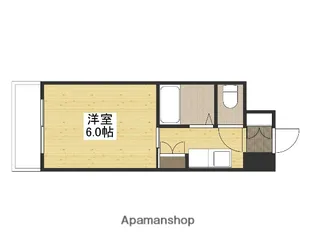 第2コーポみささ【3階】の間取り