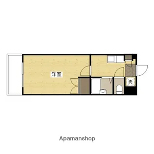 アーバン西白島【2階】の間取り