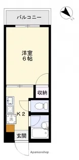 エメロード翠町【2階】の間取り
