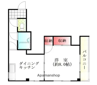 藤井ビル【3階】の間取り