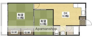 下脇ビル【3階】の間取り