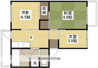 第1住田マンション【4階】の間取り