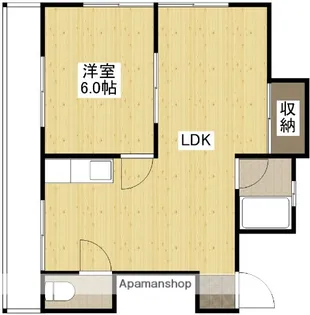 ハイツ須川【1階】の間取り