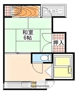 エクセルマンション府中 A棟【3階】の間取り