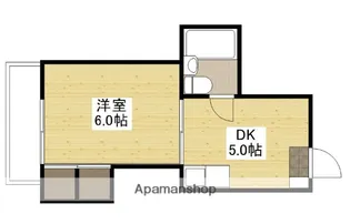 コーポ福島【2階】の間取り