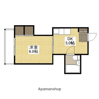 コーポ福島【2階】の間取り