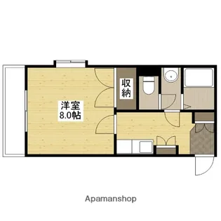 わかさやビル【3階】の間取り