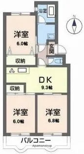 第2キクスイビル【4階】の間取り